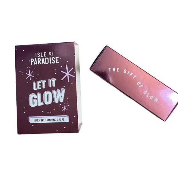 New & Sealed Isle of Paradise Hello Bronzed Glow Dark Self Tanning Drops 1 fl.oz - Picture 3 of 6